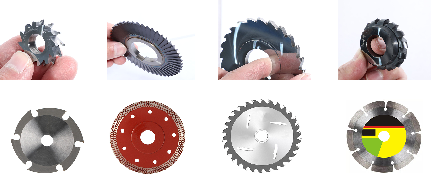 Different carbide metal saw blade